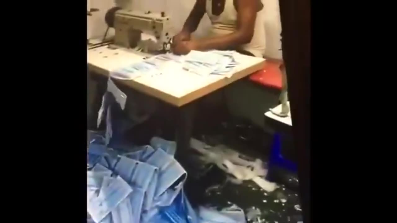 Hygienic production of face masks!