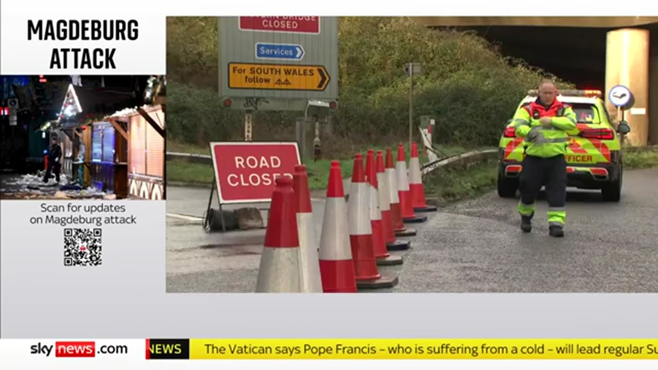 Travellers endure one of the busiest days on the roads #SKYNews