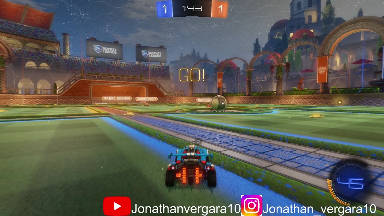 rocket league gameplay