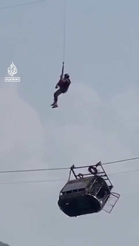 Dramatic Rescue of Children and Teachers Trapped in Dangling Cable Car
