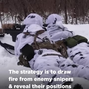 Ukraine Uses Sniper Decoys On The Battlefield AgainstÂ Russia
