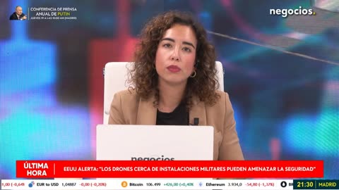 ÚLTIMA HORA: EEUU alerta: "los drones cerca de instalaciones militares pueden amenazar la seguridad"