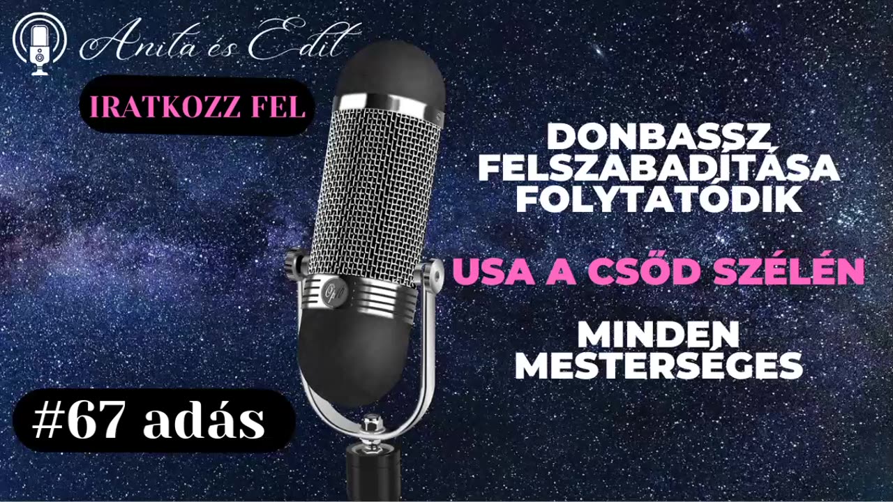 Donbássz felszabadítása folytatódik, USA a csőd szélén, Minden mesterséges.