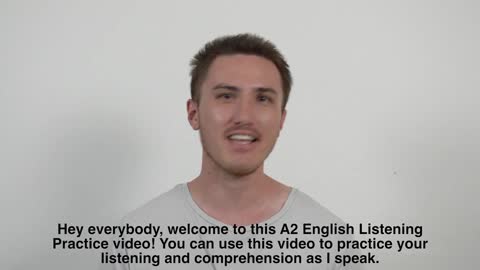 A2 English Listening Practice - Dentist