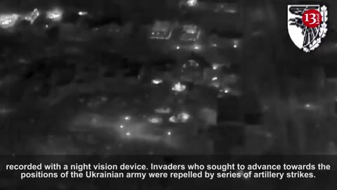 Russian army units destroyed after attacking Bakhmut with large force at night