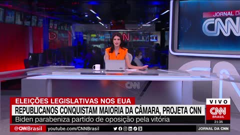 Republicanos conquistam maioria da Câmara nos EUA, projeta CNN | JORNAL DA CNN