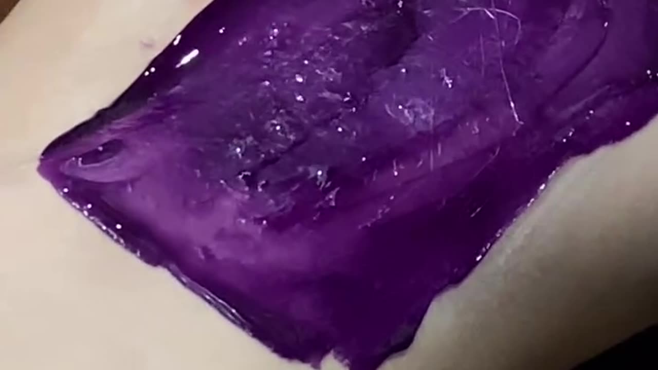 Underarm Waxing with Sexy Smooth Purple Seduction Hard Wax by @wildandtrue.wax