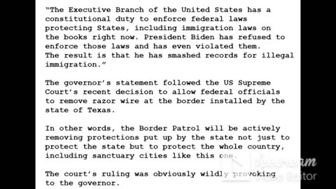 24-0125 - Biden’s border dereliction forced Gov. Abbott’s hand, and caused a national crisis