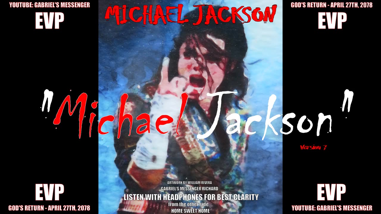 EVP King of Pop Michael Jackson Saying His Name On The Other Side Afterlife Communication