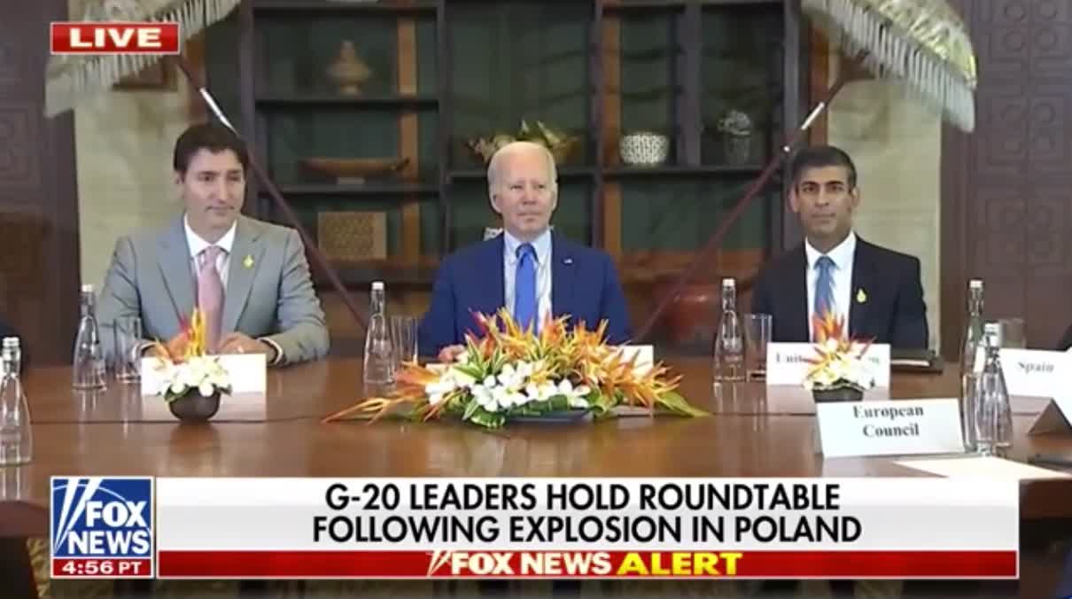 Biden won't say what he knows about the explosion in Poland