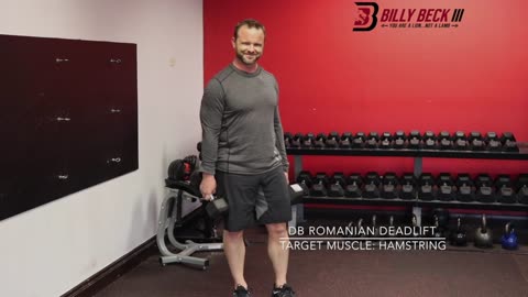 DB Romanian Deadlift