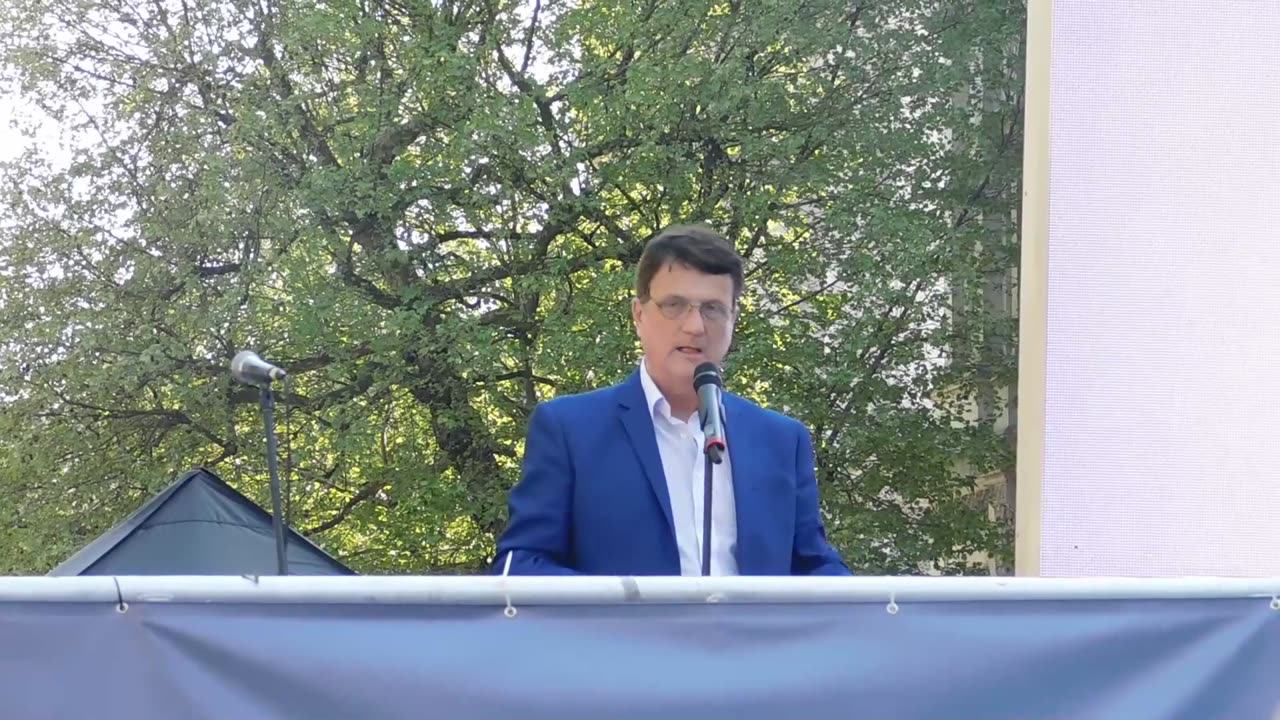 July 2018 old footage - Tommy Robinson Free Speech Event