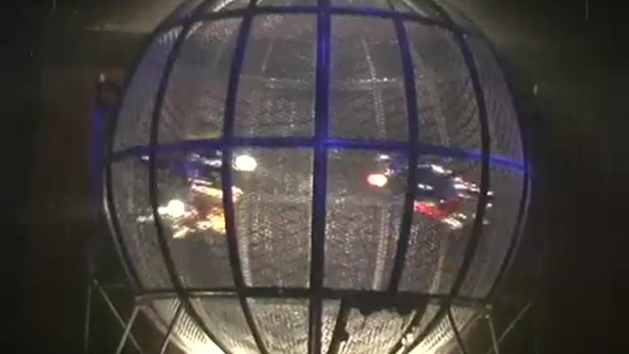 Shanghai Acrobatic Motorcycle Stunt Cage