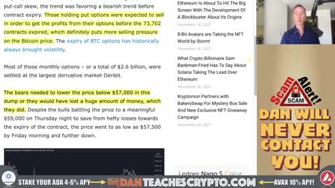 Bitcoin Randomly Dropped Here's 3 Reasons Why
