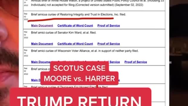 Possibility of Trump's return via Supreme Court decision
