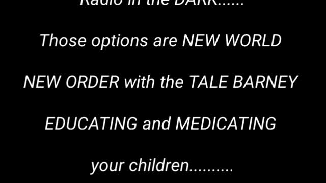 Radio in the DARK Part2