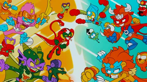 SUPERCARTOONS NEON POWER