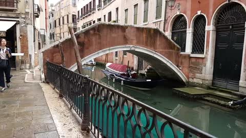 Walkway On The Water City Of Venice