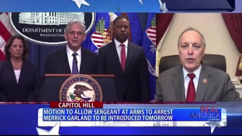 Motion to Allow Sergeant at Arms to arrest Merrick Garland to be introduced tomorrow