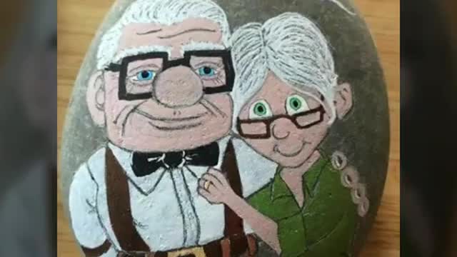 best artistic 90+ rock painting ideaslatest DIY pebble painting