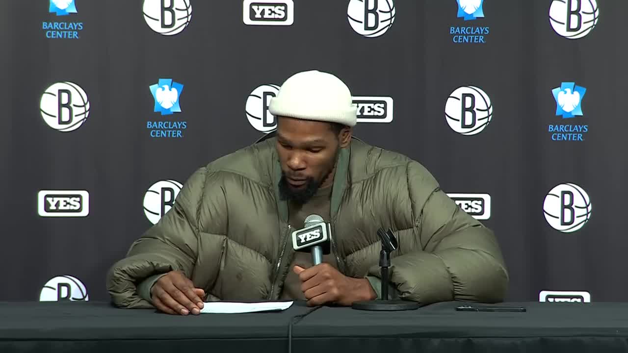 Kevin Durant on Kyrie Return, Ben Simmons Performance Tonight vs Grizzlies