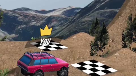 Car racing gaming video