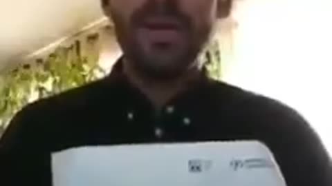 Testimony of a vaccinee who suffered adverse effects against the Health Pass