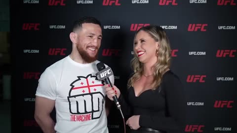 Merab Dvalishvili UFC 298 Post-Fight Interview