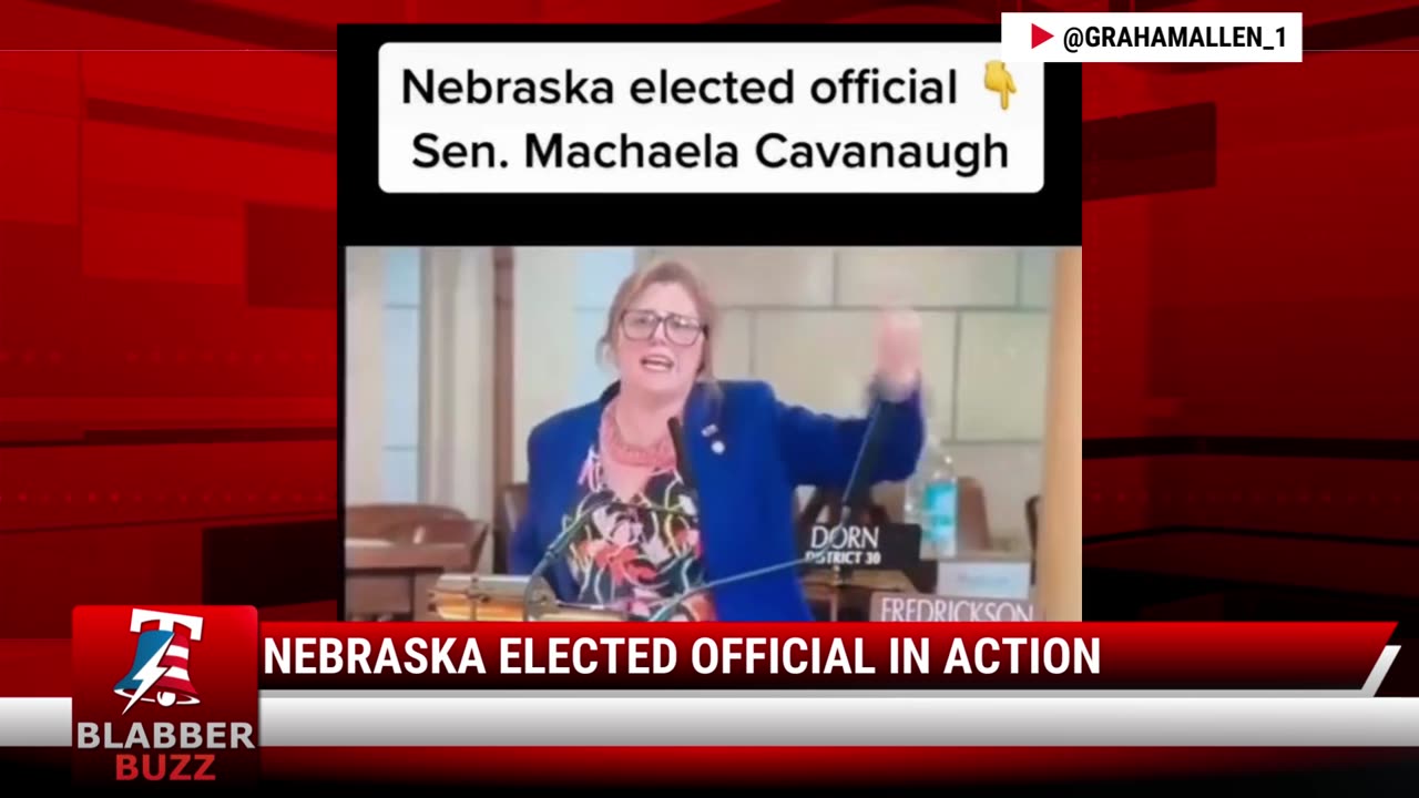 Nebraska Elected Official In Action