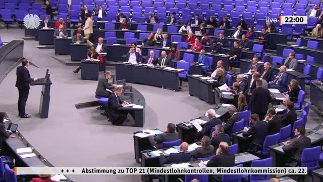 Norbert Kleinwächter Rede vom 10.11.2022 (2) - Mindestlohnkontrollen, Mindestlohnkommission