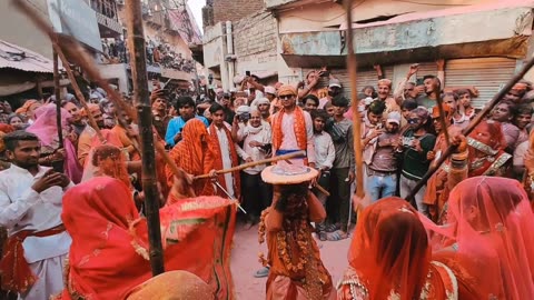 Delhi to Mathura by train || lathmar holi in barsana 2023