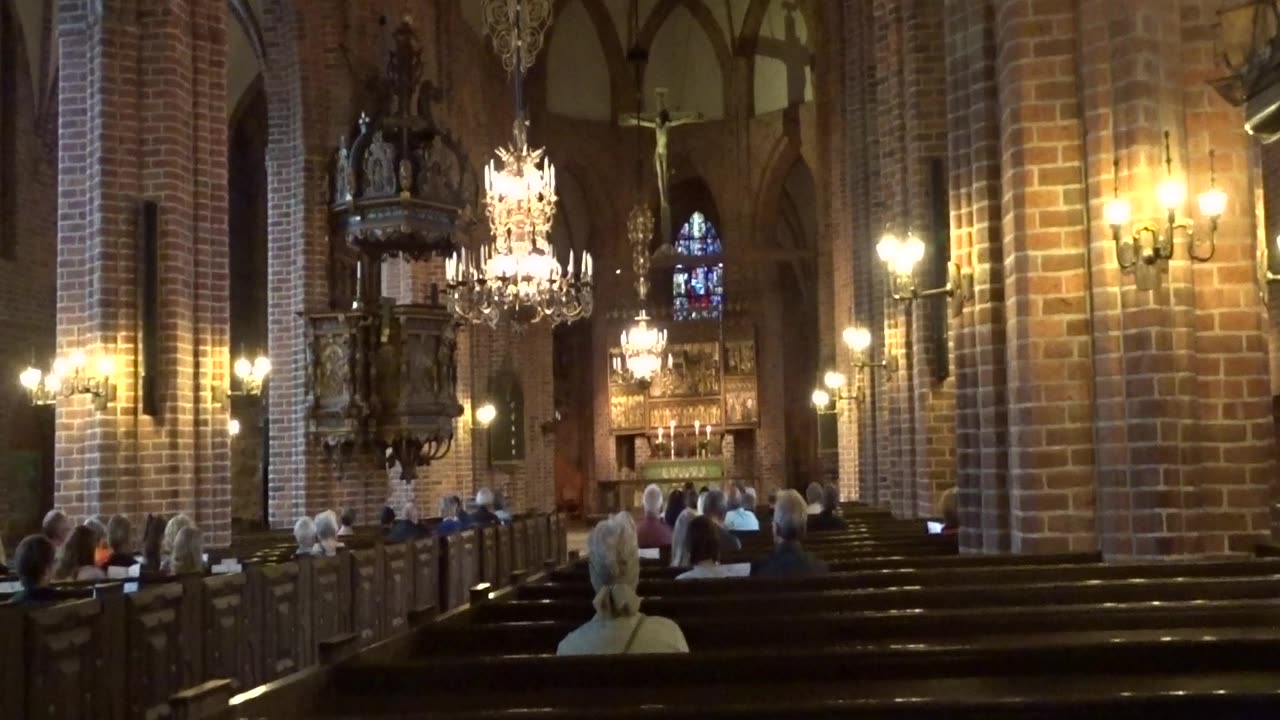 Orgelmusik i Sankta Maria kyrka, Helsingborg 27 Aug. 2017