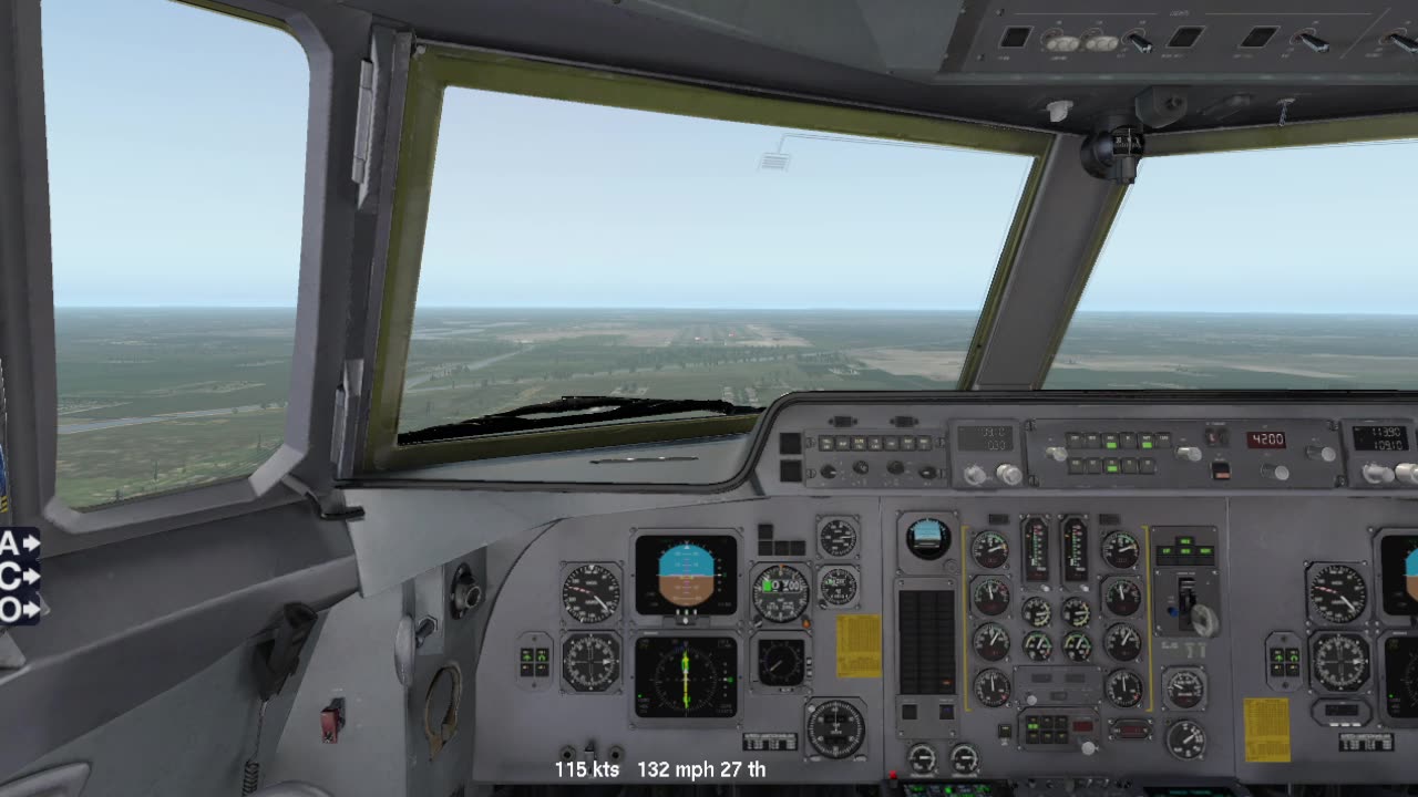 again - More Fokker F50 testing on KMIA - Xplane 11.55