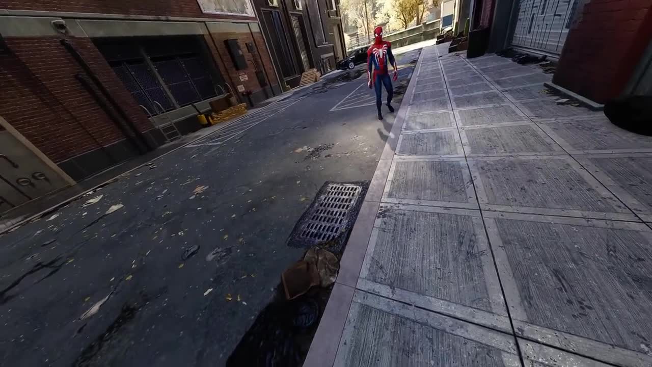 First Person Miles Morales Meets Spider-Man