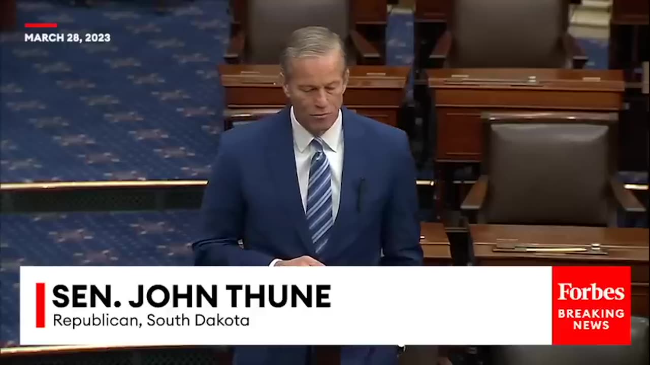 John Thune- Biden's Defense Budget Leaves US Vulnerable