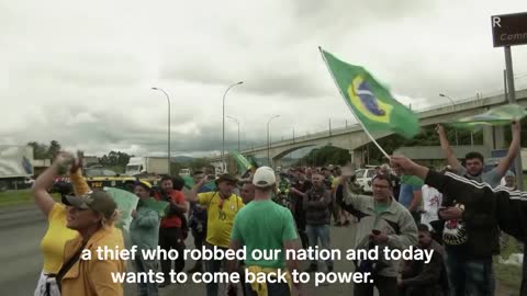 Truck Drivers Block Roads In Brazil After Far-Right President Loses Re-Election Bid | Insider News