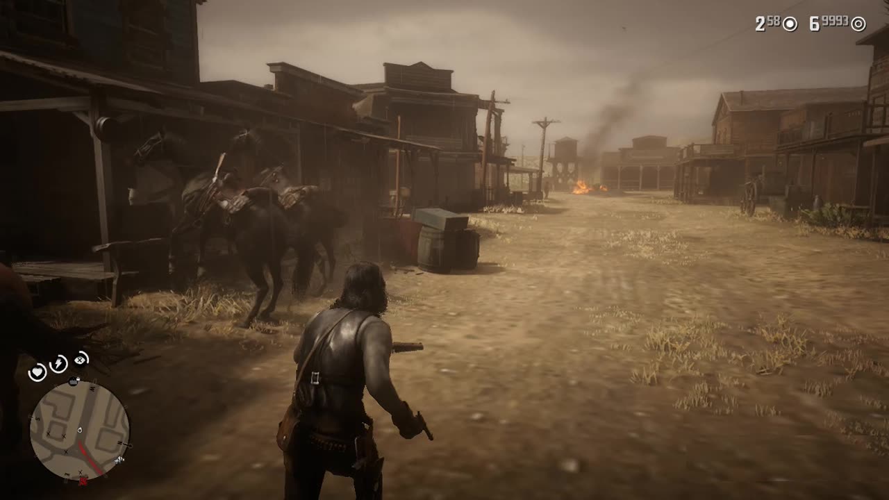 Wrestling Spear Taking Out The Del Lobo Gangs Red Dead Redemption 2