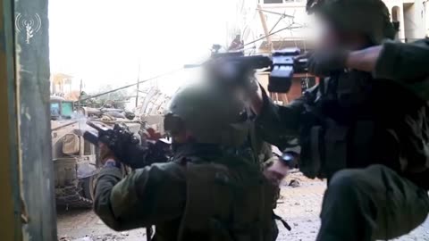 New Footage of IDF Raids in Gaza City