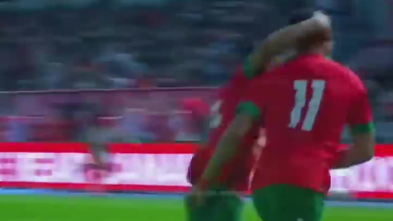 Goals match Morocco and Brazil