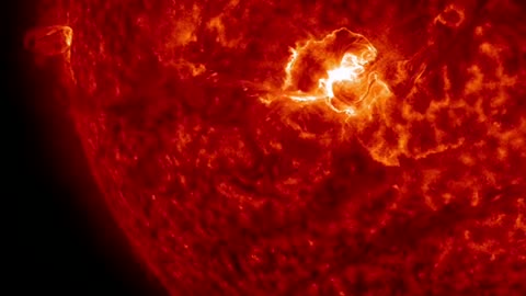 Sun Unleashes an X-Class Flare