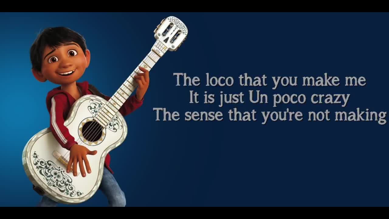 Lyrics of coco song.