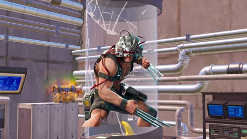Weapon X and Magneto Escape Bunker (Fortnite Chapter 5 Season 3)