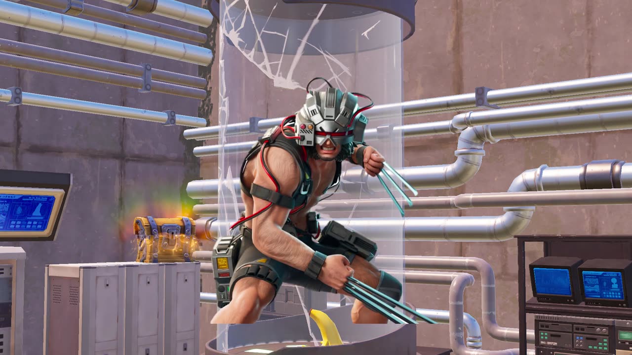 Weapon X and Magneto Escape Bunker (Fortnite Chapter 5 Season 3)