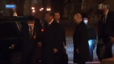 Putin Personally Walks Xi To His Car