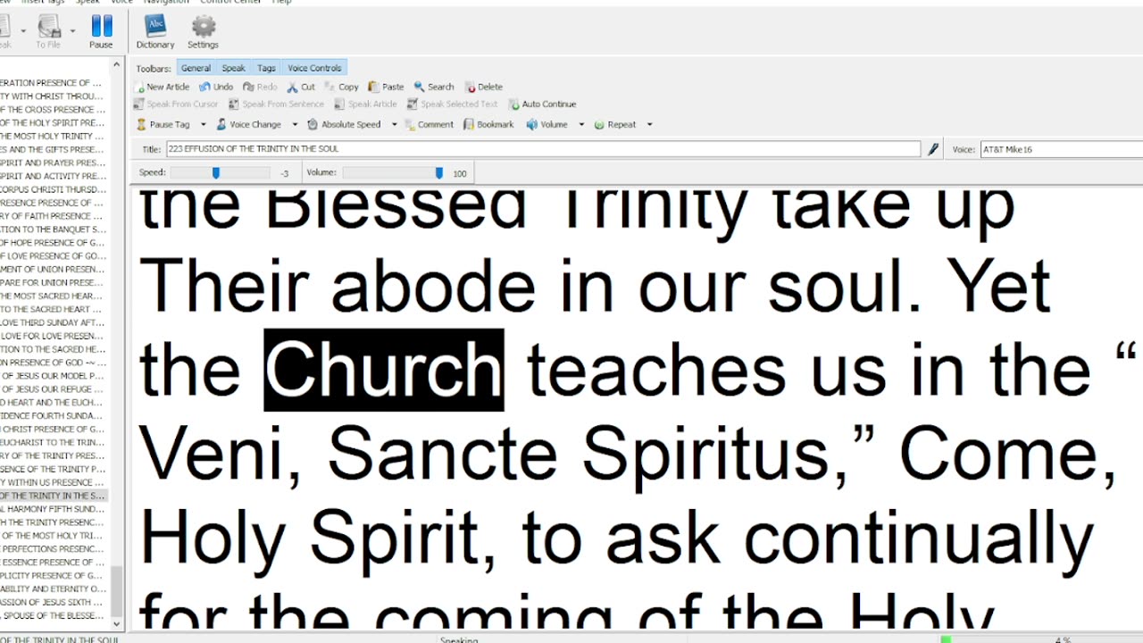 223 EFFUSION OF THE TRINITY IN THE SOUL