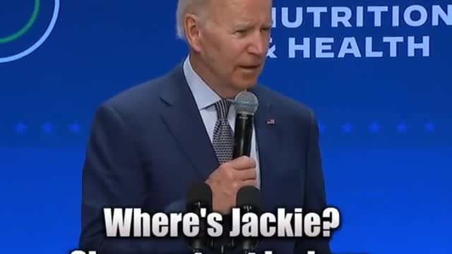 Biden suspected of increased dementia has forgotten iackie's death