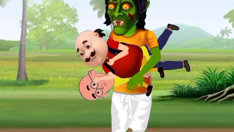 football monster & motu patlu | English stories | Animated stories