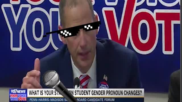 Pronoun Debate - Jones vs Riley