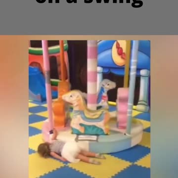 got seasick on a swing