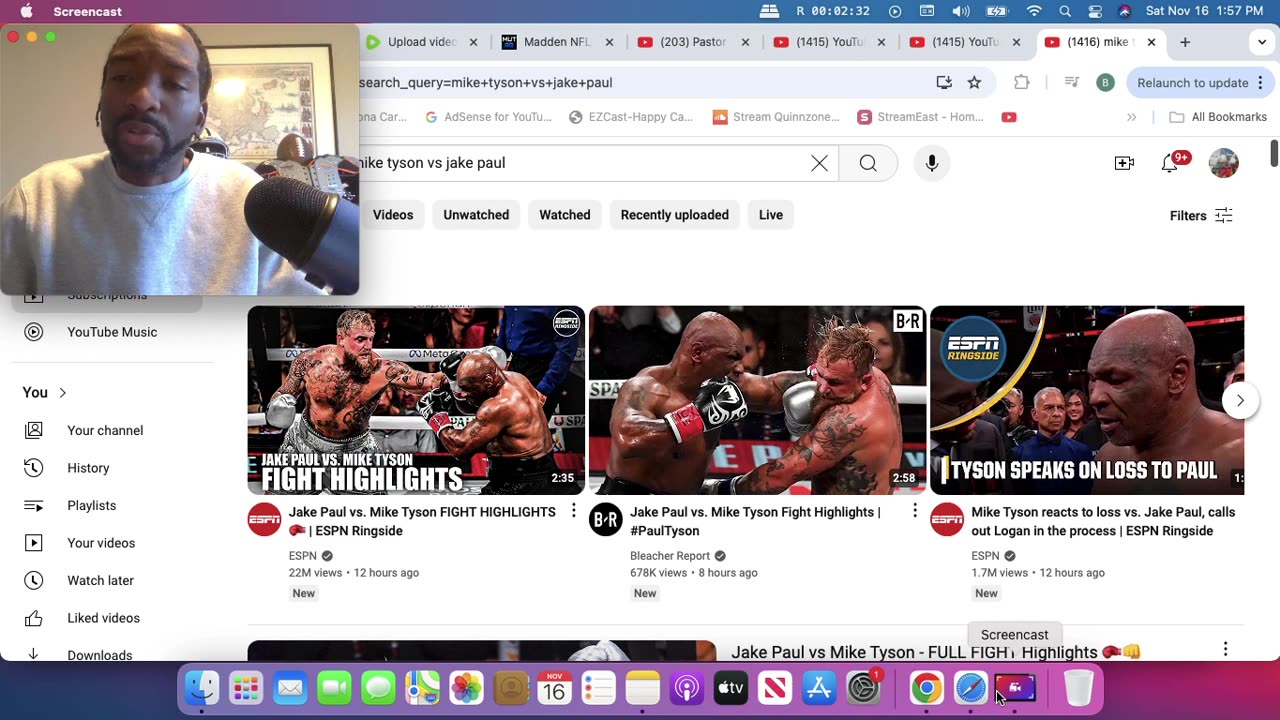 MIke Tyson vs Jake Paul fight was obviouslt rigged and scripted